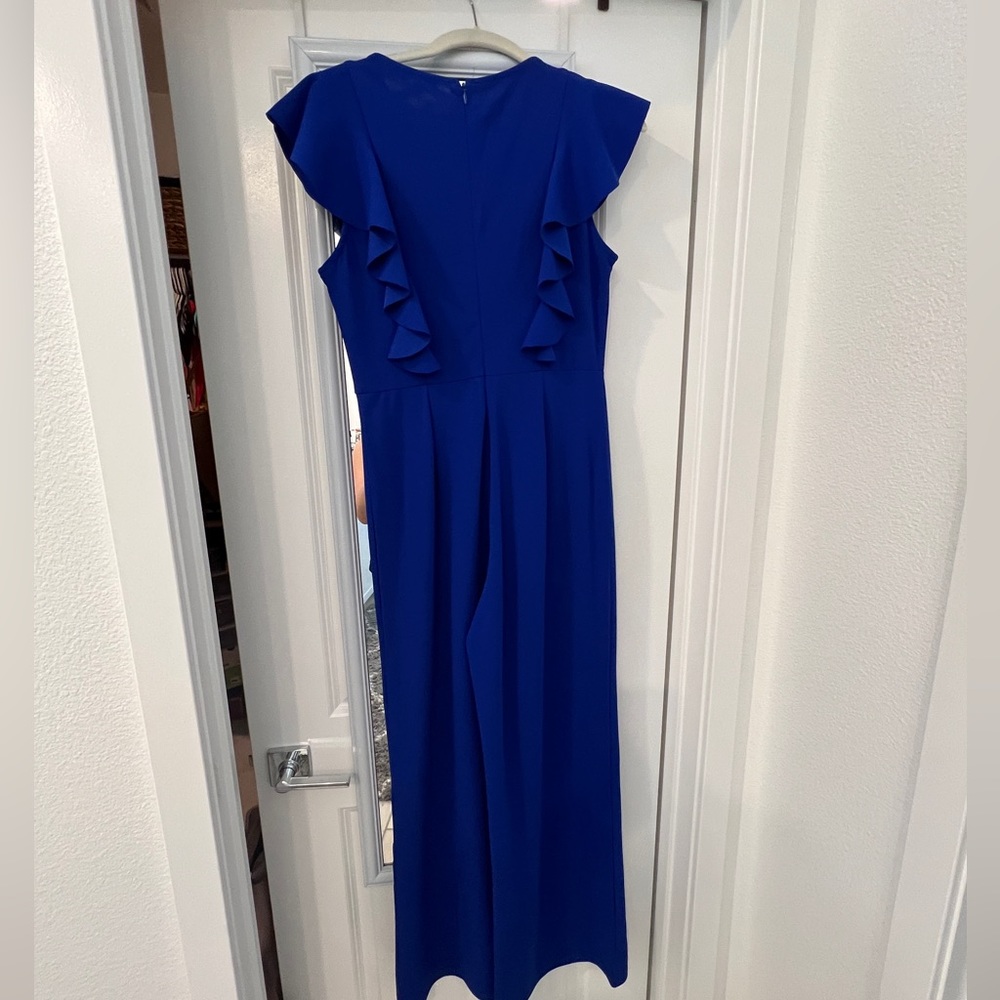 Royal blue jumpsuit
